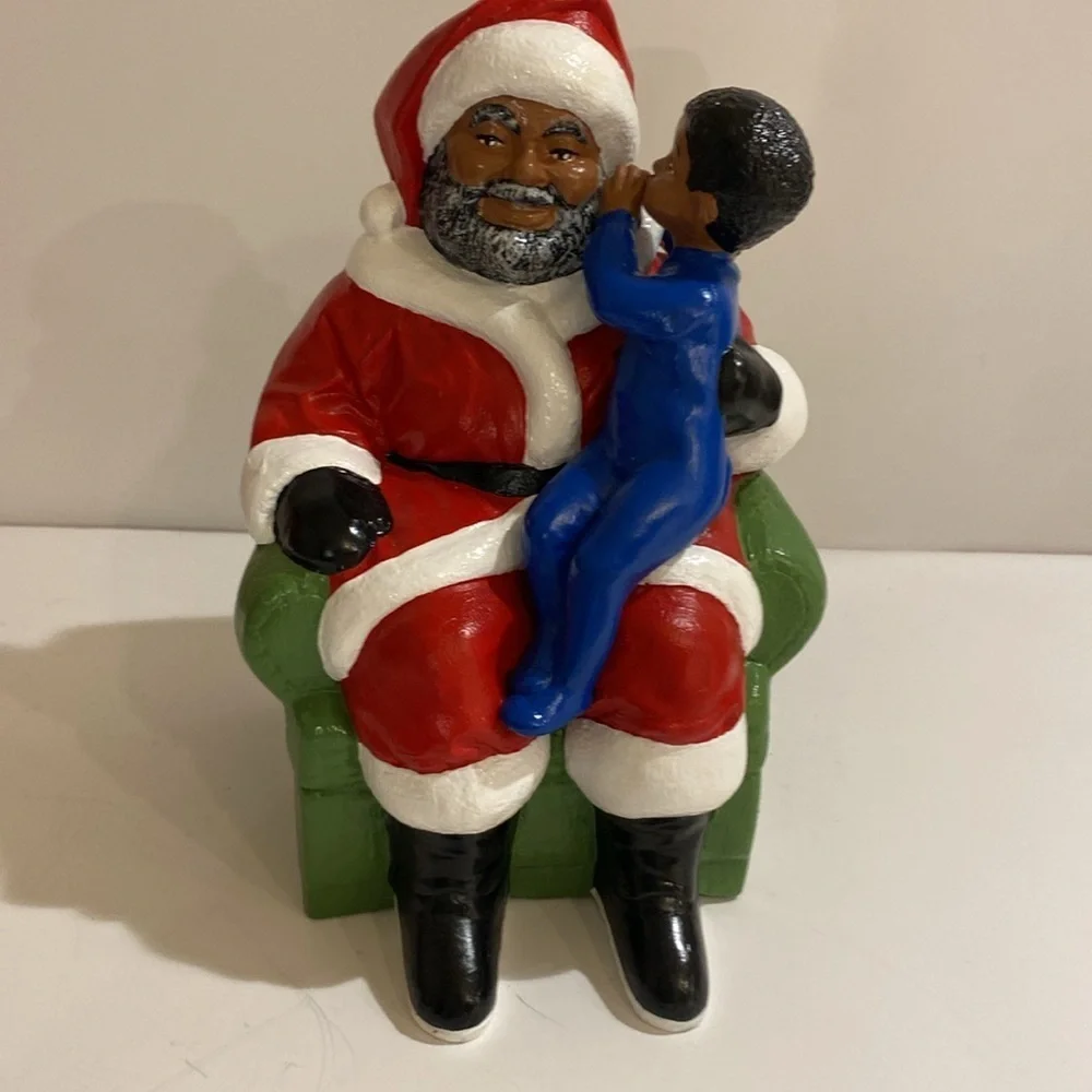 Ceramic Santa “Christmas Wishes” (IM)